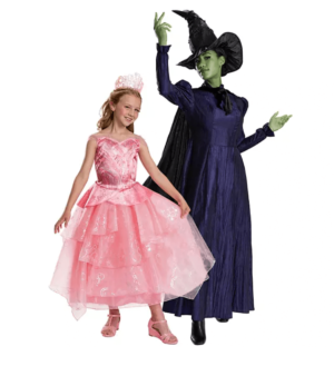 Elphaba and Glinda costumes last minute Halloween costumes